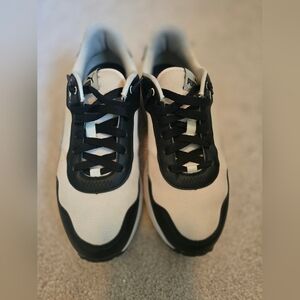 Puma Wonen's Black and Cream Leopard Print Sneakers